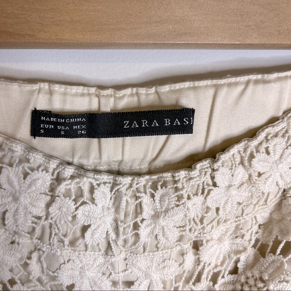 Zara crochet shorts size small - Picture 3 of 6